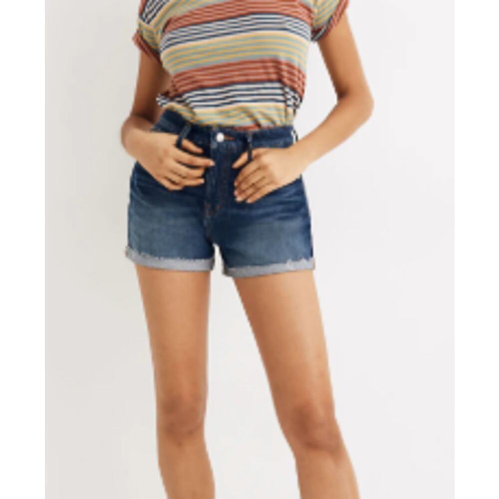 Madewell Curvy High Rise Denim Short Size 28